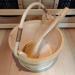 6L Wooden Sauna Bucket with Sauna Ladle Set Sauna Bucket Water Bucket Sauna Spa Accessories - Buy Online on GoSupps.com