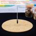 Star Pendulum Board Wooden Dowsing Board Divination Metaphysical Message Board for Witchcraft Wiccan Altar Supplies Kit Beginner Witchcraft Supply  Round Shape (5.9 Inch) 5.9 Inch (Pack of 1) - Buy Online on GoSupps.com