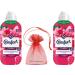Comfort Creations Fabric Conditioner 30washes 900ml with Stay Fresh Technology Strawberry & Lily Scent 2Pk + Our Gift for You: Organza Small Bag Size: 9x7x0.1cm