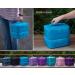 ButterFox Nail Polish Carrying Case - Sky Blue | Organize 60-70 Bottles | Manicure Accessories Storage Bag - Buy Online on GoSupps.com