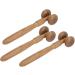 3-Part Wooden Nose Roller - Self-Massage Device for Shaping & Lifting Nose | At-Home Skin Care - Buy Online on GoSupps.com