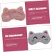 FOMIYES 6 Pcs Kids Sleep Mask Set - Cartoon Blindfolds & Plush Eye Patches for Travel & Sleep - Adorable Bunny & Cat Designs - Buy Online on GoSupps.com