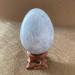 Celestite Quartz Crystals Stone Egg Gemstones Natural and Minerals Fontaine Decoration Maison Spiritual Engel arredo casa - (Size: 60-75mm)