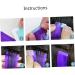minkissy Accessories double sided adhesive hair extension double sided extension tapes extension tape tabs tape in hair extensions human hair wigs & accessories hair glue pu Reissue Glue 4x0.8cm Assorted Color - Buy Online on GoSupps.com