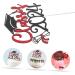 Warmhm 10 Sets Cake Insert Decor Party Supplies Graduation Cake Toppers Graduation Cupcake Topper Cake Picks Grad Cupcake Toppers European and American Plug-in Red Paper Redx2pcs 16.00X13.00X0.10CMx2pcs - Buy Online on GoSupps.com