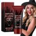 Blood Makeup - Realistic Halloween Fake Blood 1.76 oz Safe Washable Body Paint for Cosplay Costume Theater Fake Nosebleeds Jelly Effects Horror and Zombie Props
