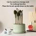 Makeup Brush Scrubber - 3 In 1 Silicone Countertop Makeup Cleaning Bowl | Multifunctional Cosmetic Brush Cleaner with Handle Brush Drying Rack for Makeup Sponge Puff Brush Povanjer Green - Buy Online on GoSupps.com