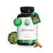 Artichoke Extract - 2600mg daily (including 260mg cynarin) - Powerful 40:1 extract (equivalent to 104 000mg of fresh artichoke) - 100% vegan and lab tested