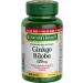 Nature's Bounty Ginkgo Biloba Pills and Herbal Health Supplement Helps Enhance Cognitive Function and Memory 120mg 180 Capsules 180 count (Pack of 1)