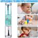Anti Nail Biting Polish Kid's Bitter Tasting 10ml Liquid Polish 2 in 1 Design Nail Biting Stop Tool for Teenagers of All Ages Children Toddler and Adults - Buy Online on GoSupps.com