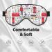I Love London Eye Mask - Adjustable Light Blocking Sleep Mask for Deep Rest | Unisex - Buy Online on GoSupps.com