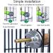 Hamiledyi Parrot Cage Perches Stand - Paw Grinding Stick & Beak Toy for Conures, Cockatiels, Lovebirds - Colorful Cage Accessories - Sand Perch for Budgies - Buy Online on GoSupps.com