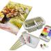 Cshangzei Multifunctional Plastic Paint Brush Basin with Holder and Palettes for Watercolor Painting - Buy Online on GoSupps.com