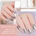 Glitter Nail Polish Silver Nail Polish Quick Dry & Long Lasting Nail Polish Natural Breathable Nail Polish Shinny Silver Nail Varnish Metallic Gel Nail Polish for DIY Nail Art ShinySilver - Buy Online on GoSupps.com