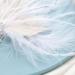 Latious Bride Flapper Feather Hair Comb | White Crystal Bridal 1920s Hair Clip | Gatsby Hair Jewelry for Women - Buy Online on GoSupps.com