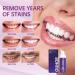 Buy 2 Pieces Purple Teeth Whitening Toothpaste | V34 Color Corrector for Deep Stain Removal | Brighten Yellow Teeth Effectively - Buy Online on GoSupps.com