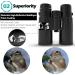 UBeesize 12x42 HD Binoculars with Phone Adapter - Waterproof and Professional Binoculars for Bird Watching, Hunting, Travel - Clear Low Light Vision - Buy Online on GoSupps.com