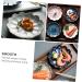 ABOOFAN 3pcs Dipping Dish Ceramic Dipping Bowls Dipping Sauce Bowl Leaf Sauce Dish Side Dish Bowl Serving Dish Vinegar Plate Wasabi Dish Food Sauce Dish Ceramics Mini Tea Bag re-usable - Buy Online on GoSupps.com