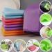 Streak-Free Miracle Cleaning Cloths- Reusable Fish-Scale Streak Free Glass Cleaning Cloth for Glass Dishes Mirrors (5 pcs) - Buy Online on GoSupps.com