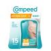 Compeed - anti -pimple* patch discrete - cleansing laminated and protecting - Hydrocolloid pimples* - Ideal for use during the day - for targeted areas - 15 patches - 1.5x1.5cm
