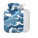 Japanese Hot Water Bottle with Cover 2L Large for Pain Relief Bed Hand and Feet