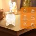 PTMTFYL Crystal Ball Humidifier Crystal Ball Oil Diffuser 350 ml Mini Mist Humidifier Quiet Night Light Humidifier with 7 Colour and 3 Light Modes Auto Power Off for Home Office - Buy Online on GoSupps.com