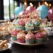 LOINFE Cupcake Toppers Pack of 24 Birthday Cake Toppers Cake Toppers Birthday 18th Gold Cake Toppers for Wedding Birthday Party Cake Decorations - Buy Online on GoSupps.com