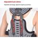 Cervical Vertebrae Thoracic Orthosis | Adjustable Head Neck & Breast Support for Rehabilitation Arthritis & Pain Relief - Blue - Buy Online on GoSupps.com