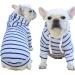 Zunea Dog Hoodie Shirts for Small Medium Dogs Striped Puppy Clothes Pullover Sweatshirt Soft Short Sleeve Basic T-Shirt Pet Girl Boy Hooded Clothing for All Seasons Lightblue M M lightblue - Buy Online on GoSupps.com
