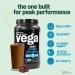 Vega Sport Protein Powder Chocolate with Shaker Bottle - Plant Based Vegan Protein Powder BCAAs Amino Acid tart cherry Non Dairy Gluten Free Non GMO (19 servings) - Buy Online on GoSupps.com