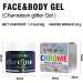 Mermaid Sequins Liquid Holographic Glitter Gel - Chunky Glitter for Face, Hair, Nails - #04 - Buy Online on GoSupps.com