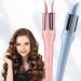 Automatic Hair Curler 32mm Barrel | Pink Curling Iron Wand with 3 Temps & Auto Shut-Off - International Shipping Available - Buy Online on GoSupps.com