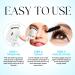 Nuluxglovite Rechargeable Heated Eyelash Curler for Natural Lashes - Quick Pre-Heat - Handheld Electric Curler in White - Buy Online on GoSupps.com