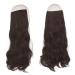 Feshfen Secrets: Invisible Long Corrugated Hair Extensions for Women - 50cm Dark Brown M01 - Buy Online on GoSupps.com