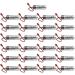 WELLVEUS 25 Pack ER6VCT 3.6V 2000mAh Battery with Small JAE Plug for Robot OTC ER6BWK67PT Battery ER6V/3.6V