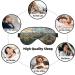 SSIMOO Soft Sleep Eye Mask | Breathable Black Eye Patch for Women | Perfect for Travel & Relaxation - Austin Texas - Buy Online on GoSupps.com