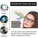 4-Pack Retro Oversized Anti-Blue Light Reading Glasses for Men & Women - Square Blue Light Filter Computer Glasses (3.0x) - Buy Online on GoSupps.com