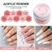 PEACECOLOR 2 x 8g Pink Acrylic Powder for Nail Extension 3D Carving French Nails Acrylic Nails Supplies AC-25 - Buy Online on GoSupps.com