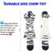 Hotype Plush Squeaky Dog Chew Toys No Stuffing Durable 2 Pack Puppy Toys Set for Small Medium Dogs Avoid Boredom - Deer and Zebra - Buy Online on GoSupps.com