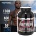 Boditronics Mass Attack Heavyweight Banana Cream Mass Gainer Powder - 2kg Pack with 5g Creatine, BCAA, Glutamine, and Beta Alanine for High Protein and Calories - Buy Online on GoSupps.com