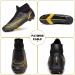 Patomio Eagle Men's Soccer Cleats - 10 Black - Ankle Support - Indoor/Outdoor Competition Training - Buy Online on GoSupps.com