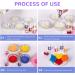 16 Colors Oil Based Food Coloring Set for Baked Goods - 6ml per Bottle - Buy Online on GoSupps.com