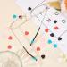 GorgeCraft Silicone Glass Holder - 15 Pairs 5 Colors Heart Design | Ear Hooks for Sunglasses & Reading Glasses - Prevent Slipping & Protect Your Eyewear - Buy Online on GoSupps.com