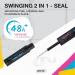 SWINGING Lash Clusters Bond and Seal - Waterproof Individual Lash Glue for Long-Lasting DIY Eyelash Extensions (2-3 Days Retention - Buy Online on GoSupps.com