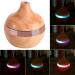 Wood Aroma Diffuser 300ml - USB Oil Fragrances Humidifier with LED Color Changing for Yoga Spa & Living Room - Buy Online on GoSupps.com