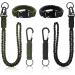 6-Piece Paracord Key Set | Durable Lanyard & Carabiner for Hiking Camping Cycling | Versatile Accessories for Keys Water Cups & Flashlights - Buy Online on GoSupps.com