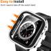 AmizeeÂ 2Â PackÂ CompatibleÂ withÂ AppleÂ WatchÂ CaseÂ 44mmÂ SeriesÂ 6/5/4/SEÂ with Built-in Screen Protector Hard PC Case Straight Edge Ultra Thin Anti-Scratch Protective Cover for iWatch 44mm (Silver/Clear) 44mm Silver/Clear - Buy Online on GoSupps.com
