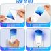 Indoor Sticky Trap Plug-in Indoor Snap Trap Blue-Purple Light Attracts Sticky Trap - 500 Square Feet Protection (1 Device + 6 Refills) - Buy Online on GoSupps.com