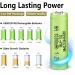 Rechargeable AA Batteries - NIMH 1.2V 1000mAh (4 Pack) - Pre-Charged Solar Power for Lighting & Flashlights - Low Self Discharge Household Use - Buy Online on GoSupps.com