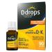 Ddrops Extra Strength 5000 IU Vitamin D3 + K2 90 Drops - Liquid Vitamin D3 & K2 (MK7) Supplement. Supporting Strong Bones Immune System and Cardiovascular Health. 0.06 Fl Oz (Pack of 1)